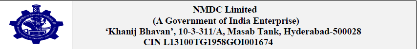 NMDC Junior Engineer Trainee recruitment 2021